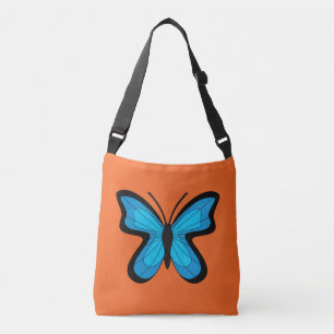 Bolsa Ajustável Borboleta Azul