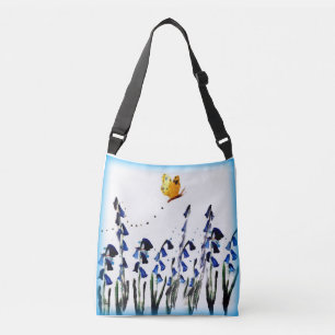 Bolsa Ajustável Borboleta Bluebeldes Floral Natureza