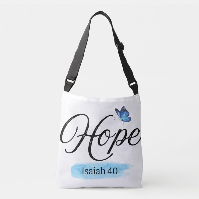 Bolsa Ajustável Borboleta da Esperança (Frente)