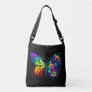 Bolsa Ajustável Borboleta-flor-arco-íris