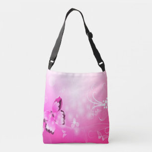 Bolsa Ajustável Borboleta magenta