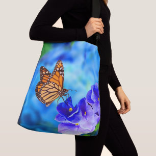 Bolsa Ajustável Borboleta Monarca Ameaçada Vida Selvagem