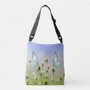 Bolsa Ajustável Borboletas do Springtime espelhadas