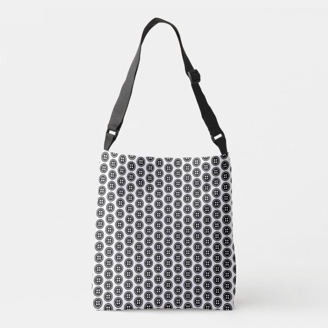 Bolsa Ajustável Botão Preto (Verso)