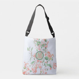 Bolsa Ajustável Bougainvillea Monograma Floral Rosa
