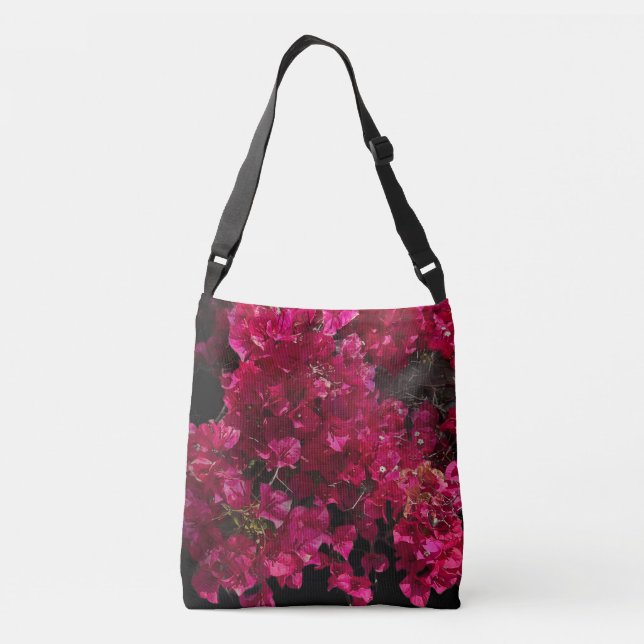 Bolsa Ajustável Bougainvillea Red Tropical Vining Shrub Foto (Verso)
