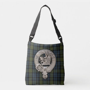 Bolsa Ajustável Brasão e Tartan do Clã Campbell