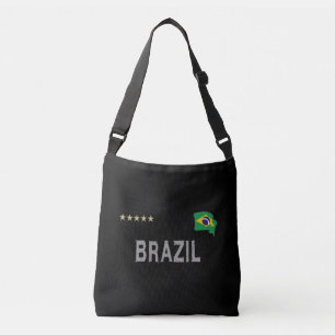 Bolsa Ajustável Brasil: Ventilador de futebol camisa coração