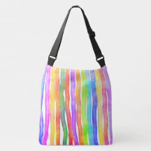 Bright Modern Colorful Yoga Stylish Striped
