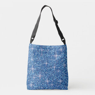 Bolsa Ajustável Brilho iridescente azul