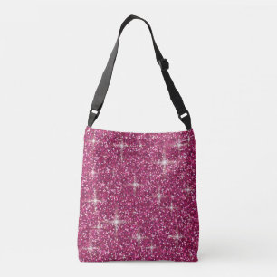 Bolsa Ajustável Brilho iridescente cor-de-rosa