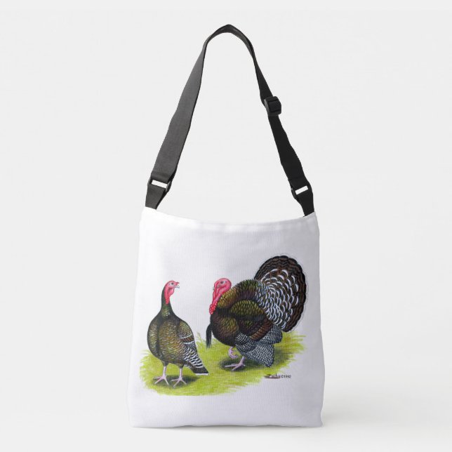 Bolsa Ajustável Bronze Quebrado na Turquia (Frente)