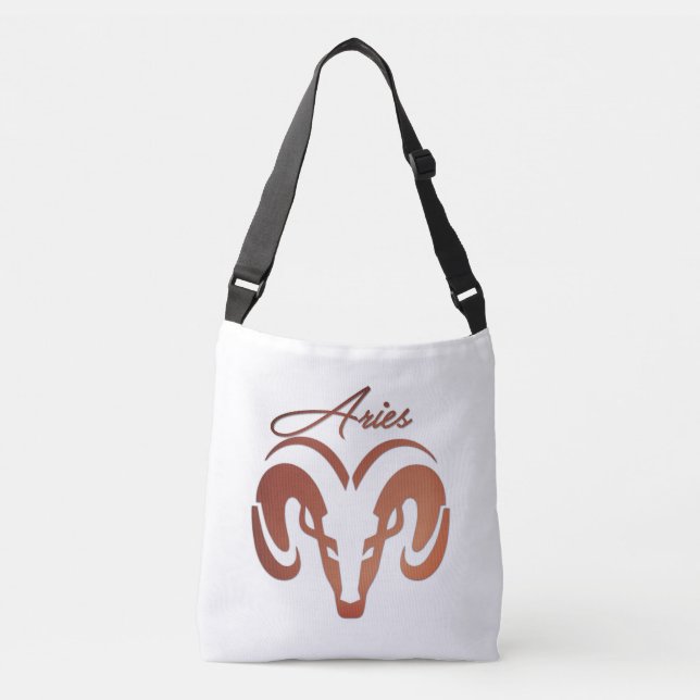 Bolsa Ajustável Bronze toca Ram Zodiac (Frente)