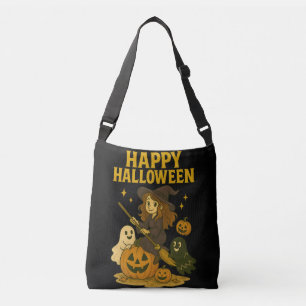 Bolsa Ajustável Bruxa Feliz de Halloween