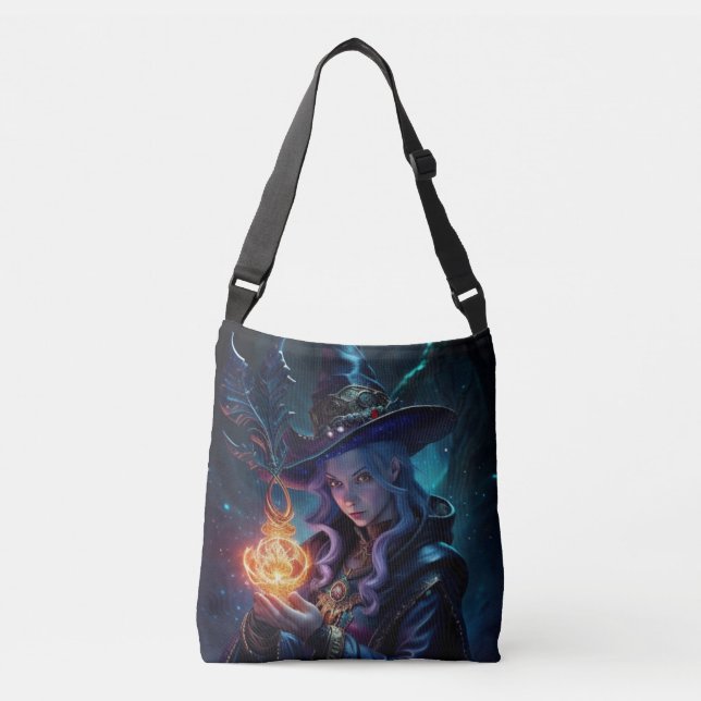 Bolsa Ajustável Bruxa segundo: (Frente)