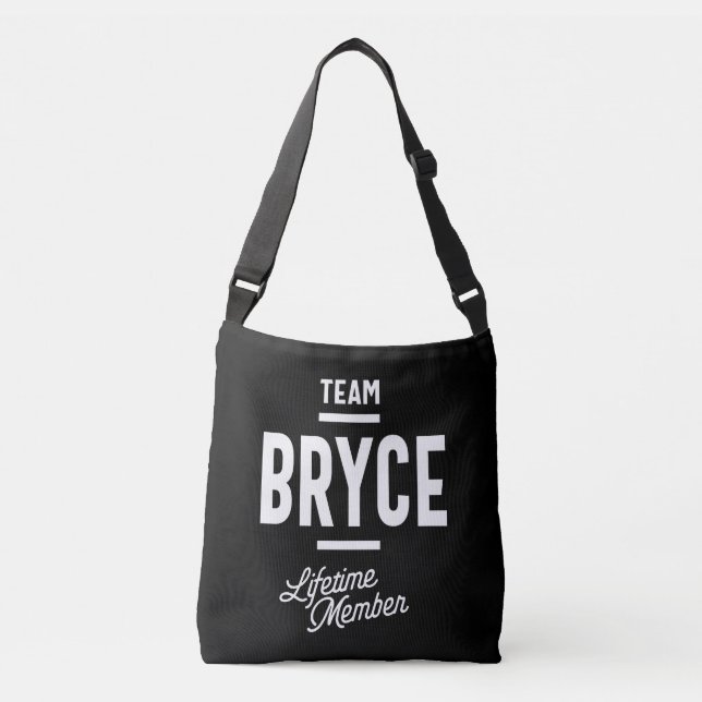 Bolsa Ajustável Bryce Personalizado Nome Aniversário Presente (Frente)