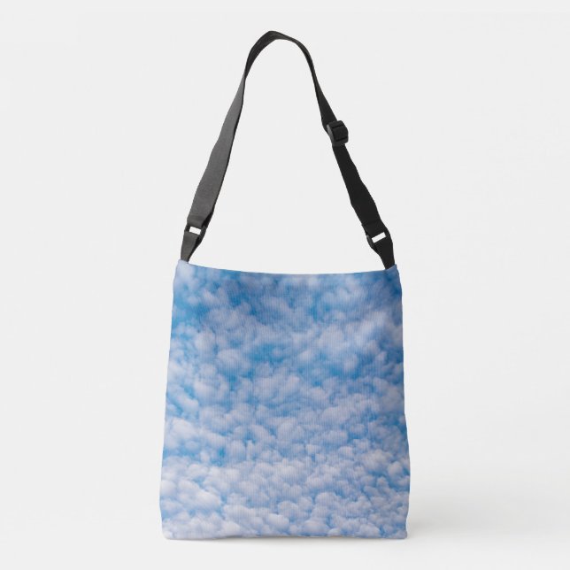 Bolsa Ajustável Bubble Mammatus Nuvens Azul Céu Natureza Fotografi (Verso)