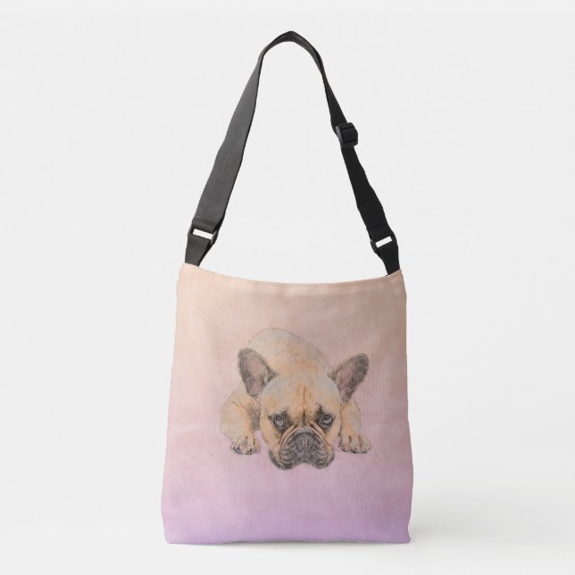 Bolsa Ajustável Buldogue francês - cão de Frenchie (Frente)