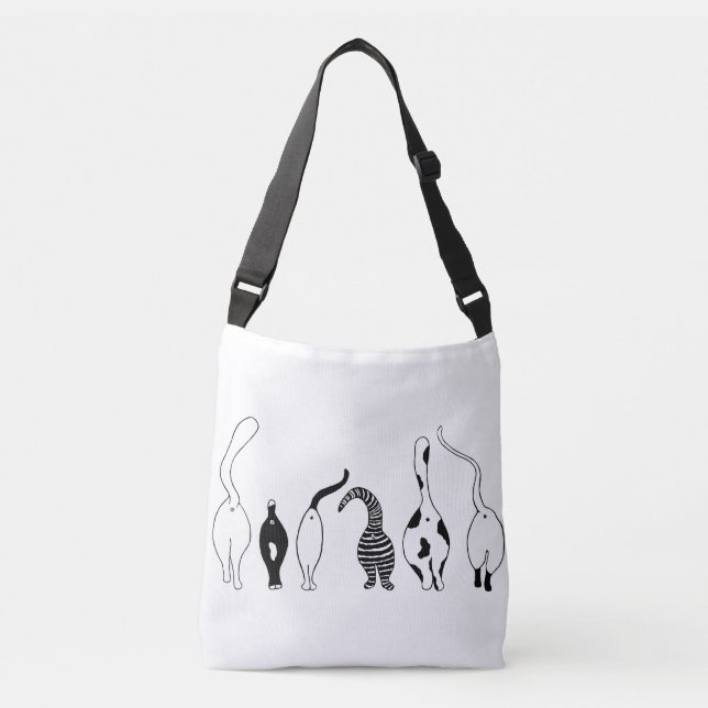 Bolsa Ajustável Bundas de Gatos (Frente)