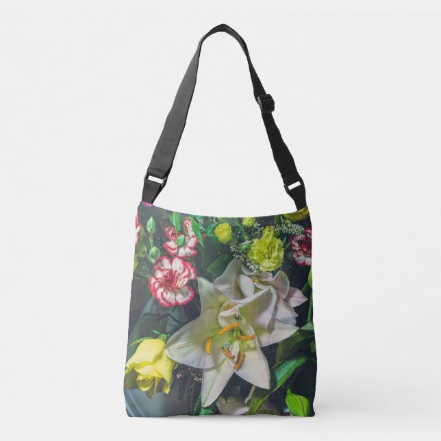 Bolsa Ajustável Buquê colorido com Lily (Frente)