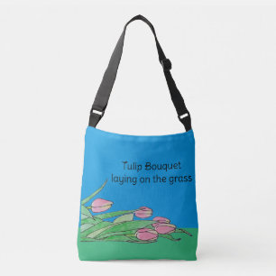 Bolsa Ajustável Buquê de chicote sobre a grama