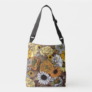 Bolsa Ajustável Buquê de flores- rosas, peonias, margaridas