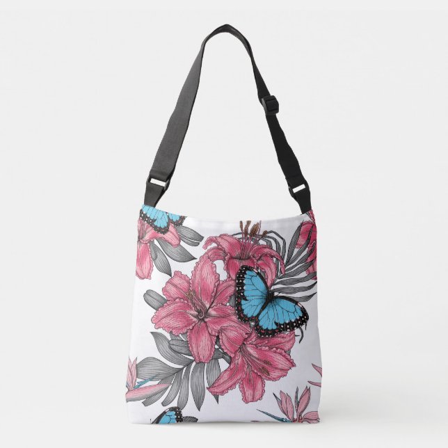 Bolsa Ajustável Buquê tropical (Frente)