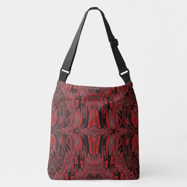 BOLSA AJUSTÁVEL BUTERFLY VERMELHO VELVET (Frente)