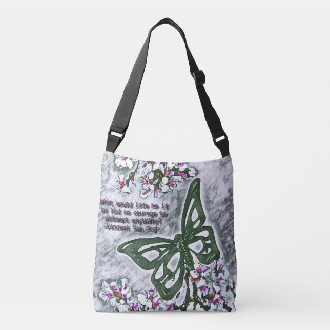 Bolsa Ajustável Butterfly Van Gogh (Frente)