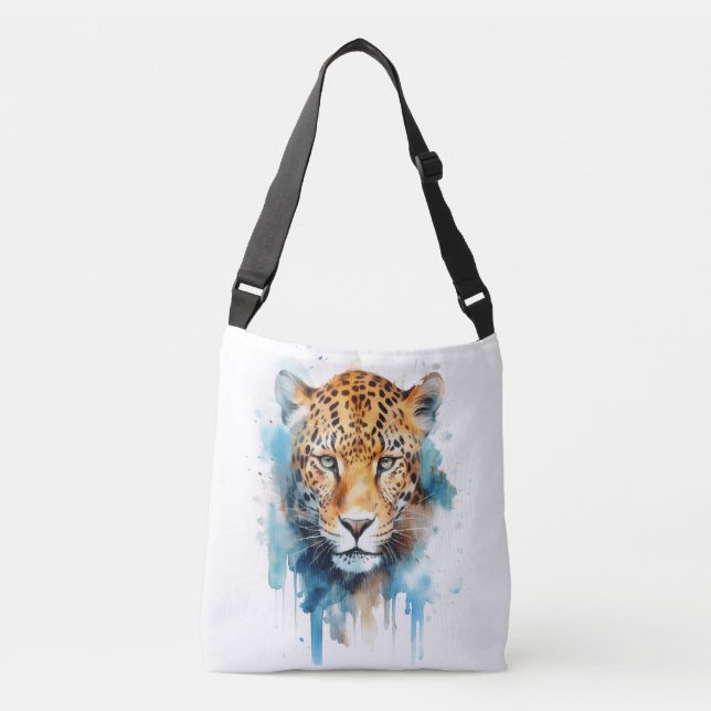 Bolsa Ajustável Cabeça-leopardo (Frente)