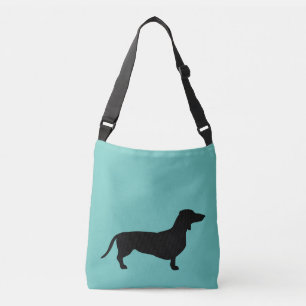 Bolsa Ajustável Cabelo Curto Dachshund - Silhouette 1