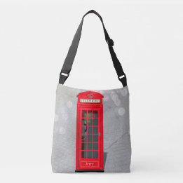 Bolsa Ajustável Cabine Telefônica Vermelha Clássica de Londres com