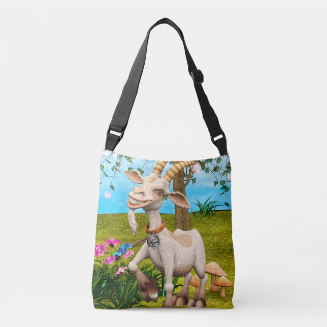 Bolsa Ajustável Cabra Feliz (Frente)