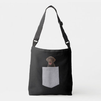 Bolsa Ajustável Cachorro | Bolso De Chocolate Labrador