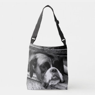 Bolsa Ajustável Cachorro-Boxeador No Windowsill bagcbcn
