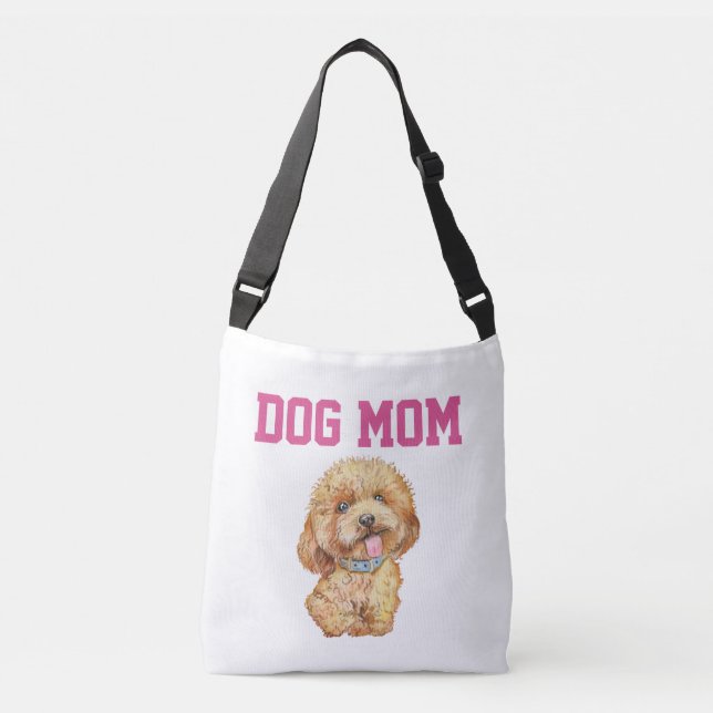 Bolsa Ajustável Cachorro Cachorro Corajoso Mãe (Frente)