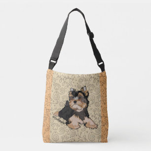 Bolsa Ajustável Cachorro de Puppia do Ombro por todo o Impressão