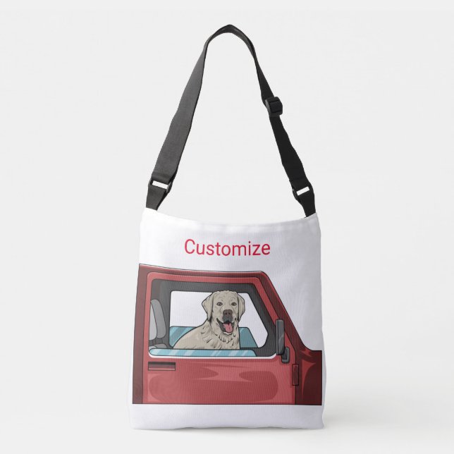 Bolsa Ajustável Cachorro do Lab Ancando Shotgun Thunder_Cove (Frente)