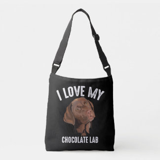 Bolsa Ajustável Cachorro | Eu Amo Meu Laboratório De Chocolate