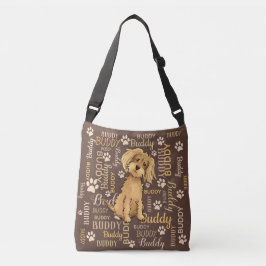 Bolsa Ajustável Cachorro Marrom Personalizado