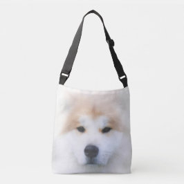 BOLSA AJUSTÁVEL CACHORRO SAMOSO "REI DE NEVE"