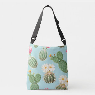 Bolsa Ajustável Cactus, flores cor-de-rosa: decor leve