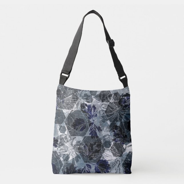 Bolsa Ajustável Caleidoscópio com flores. (Frente)