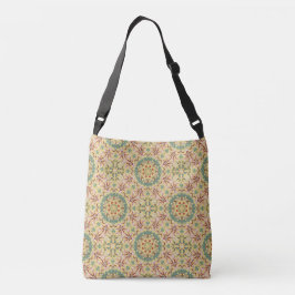 Bolsa Ajustável Caleidoscópio floral Elegante