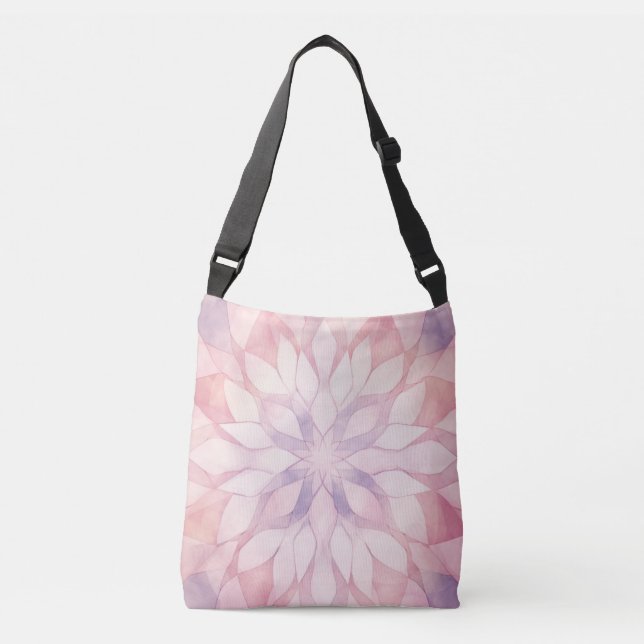 Bolsa Ajustável Caleidoscópio Rosa (Frente)