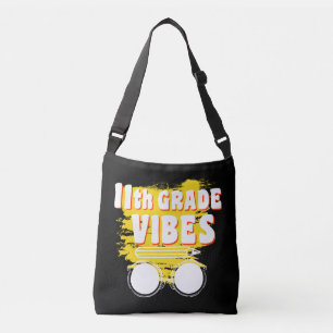 Bolsa Ajustável Camiseta Vibes do 11º Ano de Volta às Aulas Primei