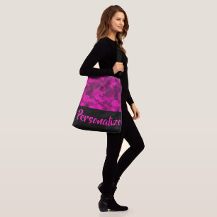 Bolsa Ajustável Camo cor-de-rosa