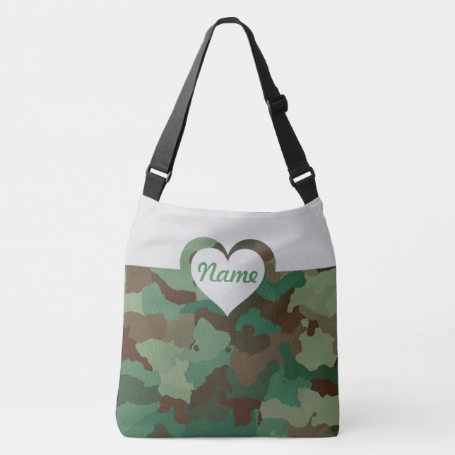 Bolsa Ajustável Camo customizável para grande (Frente)