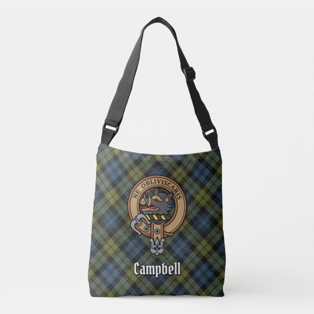 Bolsa Ajustável Campbell Tartan (Frente)