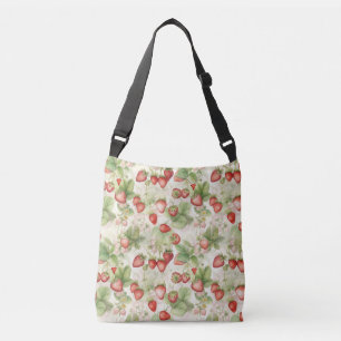 Bolsa Ajustável campo maduro, morangos vermelhos